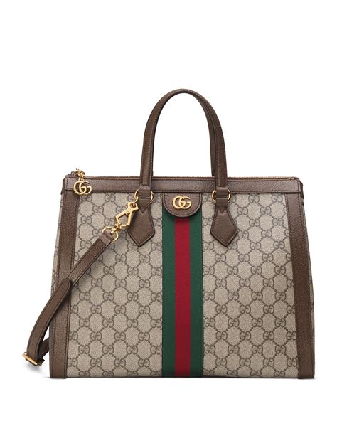 gucci gg supreme canvas tote|ophidia gg supreme shoulder bag.